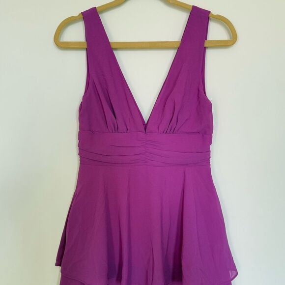 Lulu's Purple Midi Dress - Picture 7 of 12